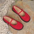 thumbnail image 4 of Chaussures Plates pour Femmes, Mocassins Polyvalents avec Boucle et Style Échancré, 4 of 9