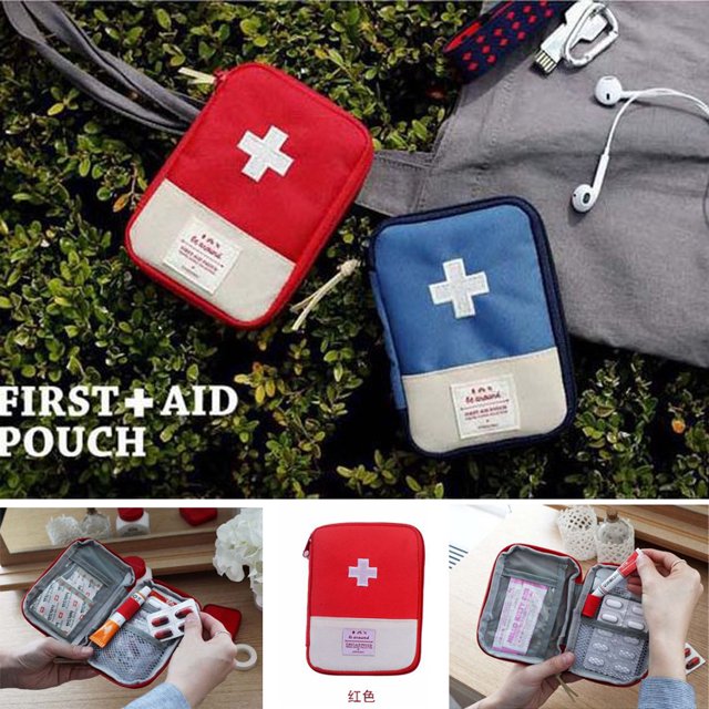 Sac de Rangement Portable pour Voyage et Maison, Petit Sac Pharmaceutique, Petit Sac de Rangement, Sac Pratique Médical, Sac d'Urgence