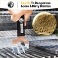 thumbnail image 3 of MOUNTAIN GRILLERS BBQ Grill Grate Scraper - Wide Portable Grill Scrubber, 3 of 7