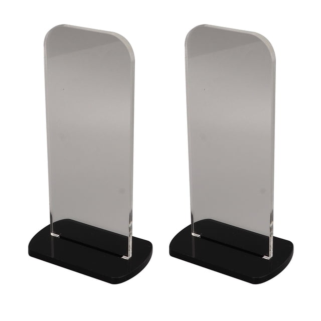2 Pcs Support de Gant de Boxe en Acrylique, Support de Présentation de Gant de Boxe Vertical Support de Gant de Baseball Support de Gant en Acrylique