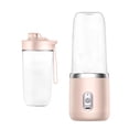 thumbnail image 2 of Tnarru Mini Juicer Juicer Machine Multifunctional Juicer Cup Smoothie Blender USB Fruit Mixer for Smoothies Milkshake Salad Dressing Pink, 2 of 8