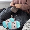 thumbnail image 2 of Birdeem 5 Strands Milk Cotton Doll Crochet Diy Knitting Thread Baby Sweater Wool Ball, 2 of 6