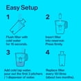 thumbnail image 3 of Brita Large 10 Cup Water Filter Pitcher with 1 Standard Filter, Made Without BPA, Huron, Red, 3 of 8