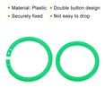 thumbnail image 4 of Unique Bargains 2' OD 1.6' ID Loose Leaf Rings Binder Ring, Green, 50 Count, 50 Pack, 4 of 6