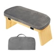 thumbnail image 4 of Lipstore Meditation Bench Home for Extended Practice Low Seat Comfortable for Kneeling or Gray, 4 of 8