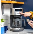 thumbnail image 4 of GE Drip Coffee Maker With Timer | 12-Cup Glass Carafe Coffee Pot With Adjustable Keep Warm Plate | Wide Shower Head for Maximum Flavor | Kitchen Essentials | Stainless Steel, 4 of 4
