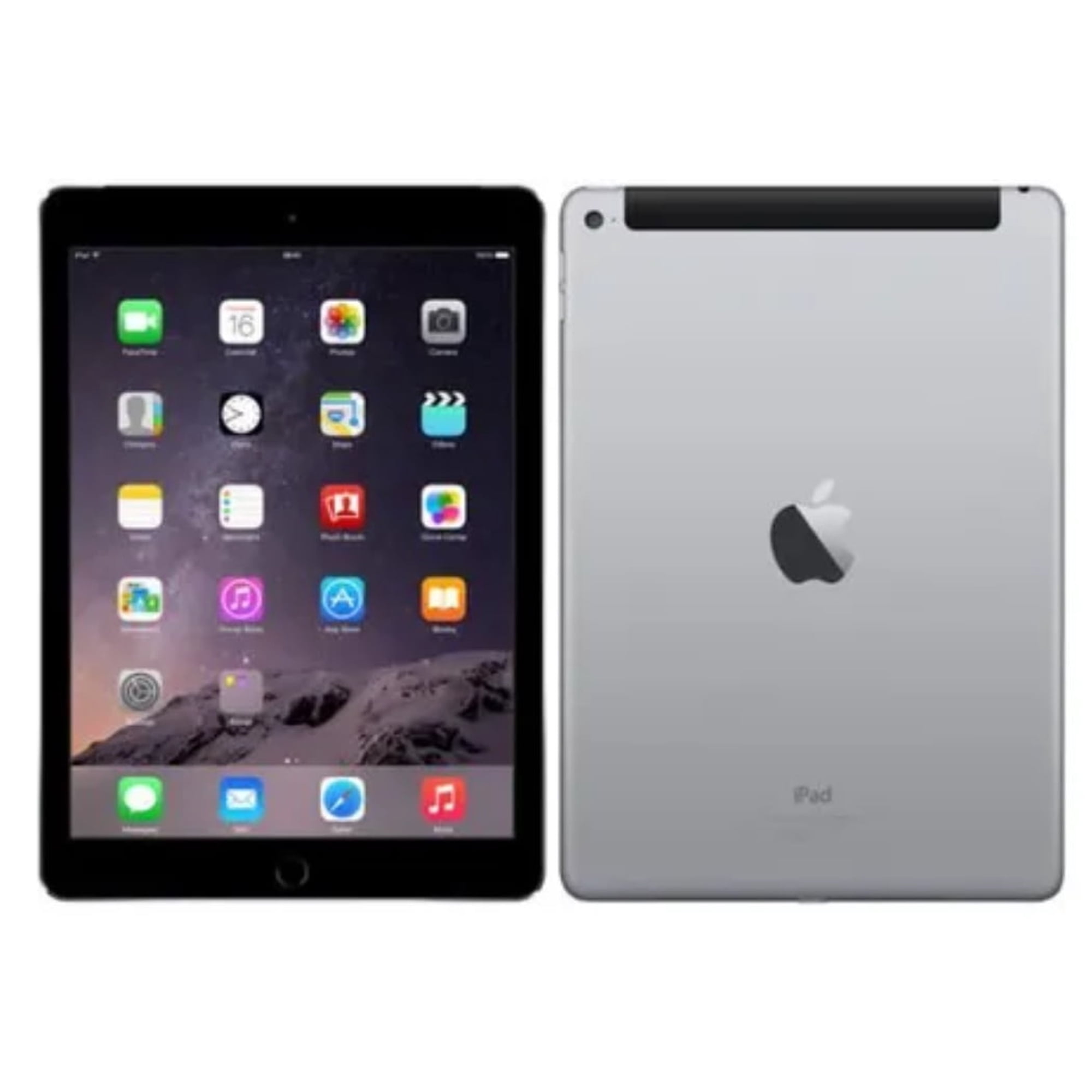 Apple iPad Air 2, Wifi + Cellular , Unlocked, 64 GB, Space Gray