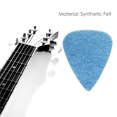 thumbnail image 4 of Ukulele Picks Felt Picks/Plectrums for Ukulele and Guitar,40 Pieces Guitar Picks,Multi-Color, 4 of 5