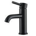 thumbnail image 3 of Ancona Valencia Series Single Lever Bathroom Faucet in Matte Black, 3 of 6