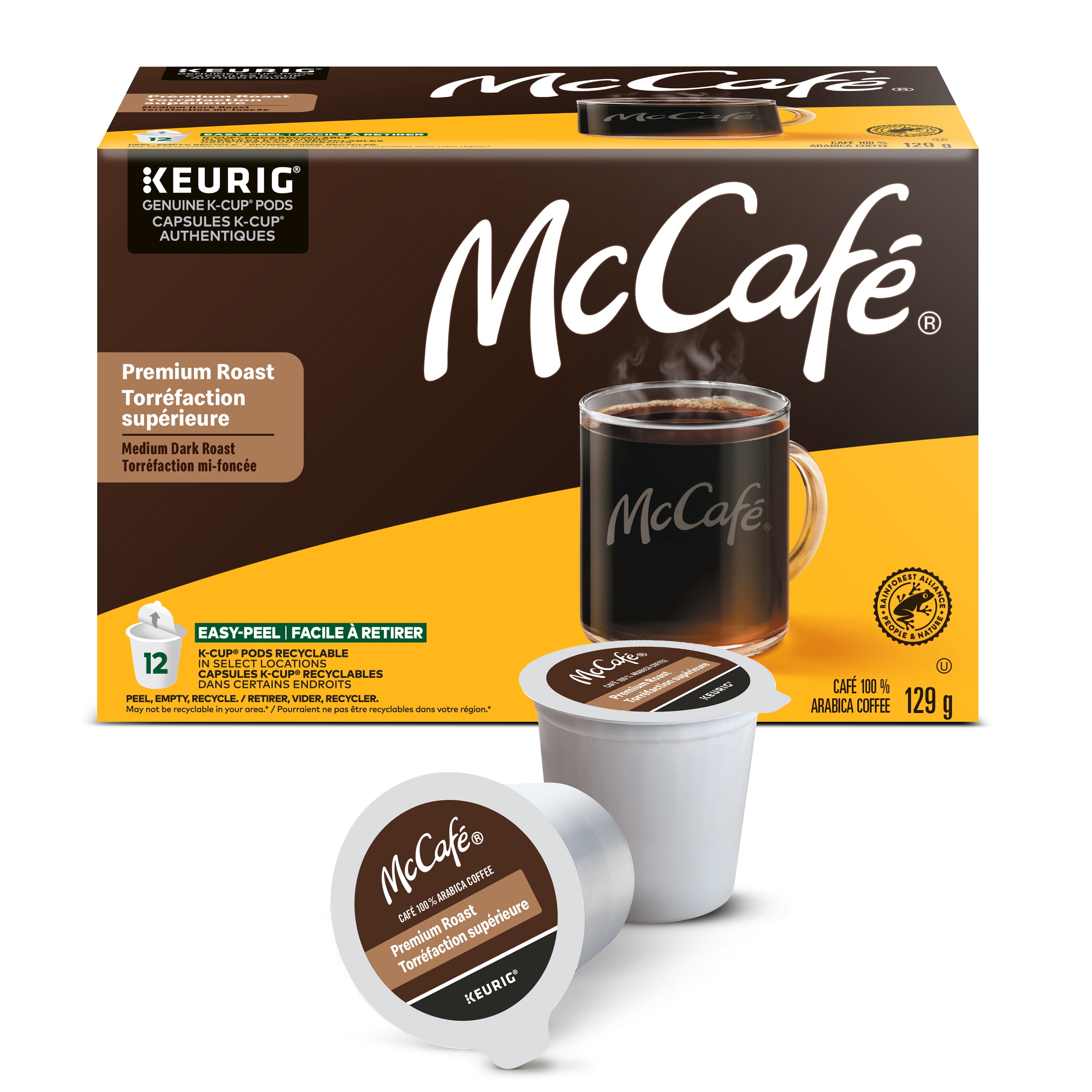 McCafé Premium Medium Dark Roast, K-Cup Coffee Pods