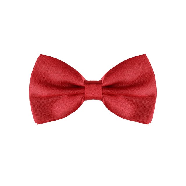 INSPIRE CHIC Accessoires de Nœud Papillon pour Homme Sangle Ajustable Formel Uni Smoking Pré-Noué Bordeaux
