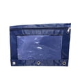 thumbnail image 2 of Mefallenssiah College Essentials Three-Hole Pencil Case Zipper Transparent Pvc Document Storage Bag Detachable Folder Large Capacity Pencil Case, 2 of 5