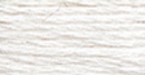DMC 6-Strand Cotton Embroidery Floss 8 m (8.7 yd) #B5200 Snow White