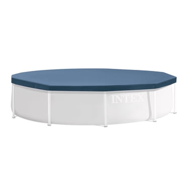 Intex 28032E Couverture de Piscine hors Terre Ronde de 15 Pieds, (Couverture de Piscine Seulement)