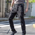thumbnail image 4 of Cargo Pants for Men with Pockets Mens Assault Pants Multi Pocket Outdoor Sports Pants Cargo Pants Pants Trousers Mens Cargo Pants with Pockets Men Cargo Pants with Pockets, 4 of 7