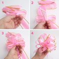 thumbnail image 2 of HLONK 10 PCS Large Pull Bow Gift Wrapping Bows  Pull Bow with Ribbon for Wedding Gift Baskets  Party Gift Wrap Bows  Presents Decorating Bows Blue, 2 of 7