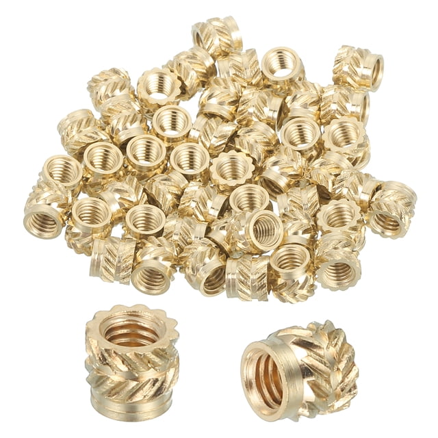 46 Pcs Inserts Filetés, M3 Insert en Laiton pour Impression 3D, M3x4.5x4mm