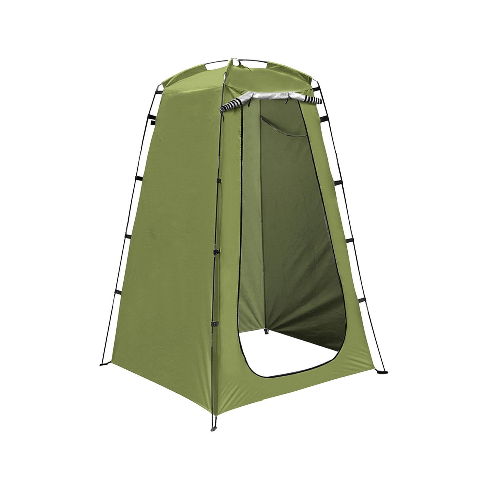 S SERENABLE Privacy Tent Easy Setup Waterproof Shelter Toilet Tent for Hiking RV Camping Green