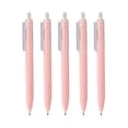 thumbnail image 2 of Gel Pens 0.5mm Fine Point Black Ink | 5 Pack Smooth Writing Frosted Non-Slip Grip | Multicolor Professional Office Journal Note Pens | Durable Clip | 2ml Each | 15cm Size | Gift Set, 2 of 6
