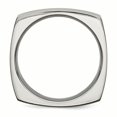 thumbnail image 2 of Bague Carrée en Titane 6mm Satin Taille 12.5, 2 of 6