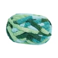 thumbnail image 4 of Luzkey Chunky Wool Yarn Jumbo Yarn Washable Hand Knitting DIY Weight Yarn Bulky Yarn for Tapestry Bed Fence Throw Rug Making Dark Light Green, 4 of 8