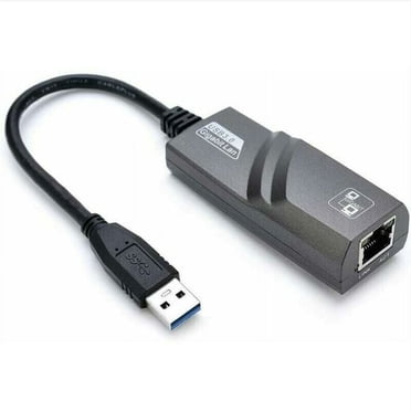 Adaptateur USB vers Ethernet Durable et Flexible, Convertisseur Gigabit Rétrocompatible pour une Bande Passante Complète, Windows XP/Vista/7/8/10