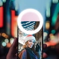 thumbnail image 1 of PRETXORVE Selfie Ring Light Mobile Phone Light Portable Light Clip Filling Light Charging 3 Light Mode Suitable For Makeup Live Video Lighting Photos, 1 of 7