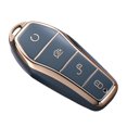 thumbnail image 4 of Automotive Key Fob Cover Full Cover Protection Protector TPU Car Key Case Shell for Atto 3 Accessory High Quality Gray, 4 of 8
