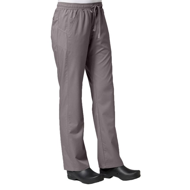 Pantalon d'Uniforme Médical à Cordon et Empiècement en Maille COOLMAX pour Femmes EON