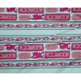 thumbnail image 4 of oneOone Polyester Lycra Fabric Ethnic Block Printed Fabric 1 Yard 56 Inch Wide, 4 of 4