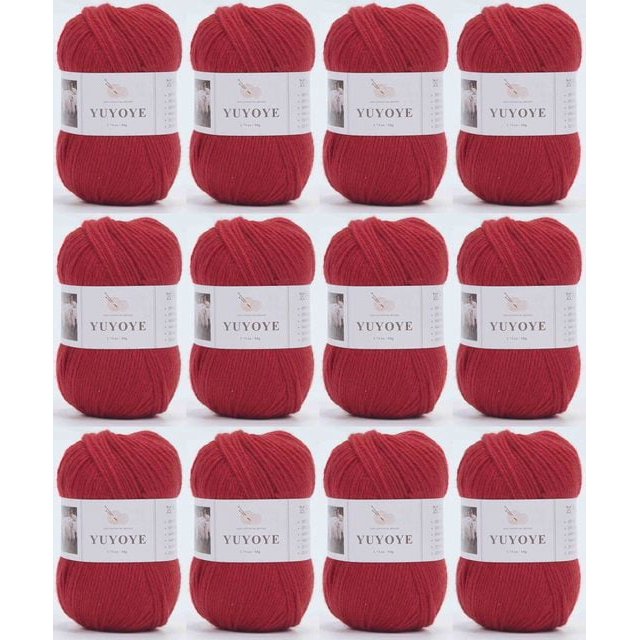 Generic 4-Ply 100% Merino Wool Yarn, 50g