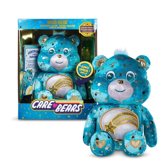 Care Bears Medium Plush Collector's Edition Wish Bear