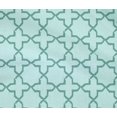 thumbnail image 4 of oneOone Cotton Flex Fabric Quatrefoil Block Print Fabric By Yard 40 Inch Wide, 4 of 4