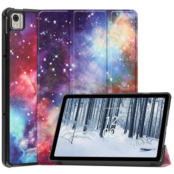 For Nokia T21 Smart Tablet Case 10.4" TA-1495 TA-1521 TA-1505 TA-1487 Tri-Folded PU Leather Stand Magnetic Cover Coque YH For Nokia T21 2022