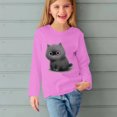 thumbnail image 5 of RXIRUCGD Chemises à Manches Longues pour Filles, Col Rond Mignon, Blouses Décontractées Élégantes (Rose, Taille : 4-5 Ans), 5 of 5