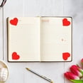 thumbnail image 3 of Chmadoxn Wall Stickers Blank Stickers Self adhesive Roll Heart shaped Stickers 500 Labels/roll Sticker Sticker, 3 of 5