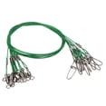 thumbnail image 4 of Fishing Line Steel Wire Leader With Swivel Fishhook Line Trace Wire Leader Swivel Fishing Wire Line Leash Fishing Line Steel Wire Leader Anti Bite Steel Fishing Line Steel Wire, 4 of 8