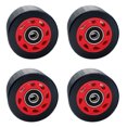 thumbnail image 1 of MasteelfCA 1 Set Double Row Roller Skates Wheel 95A Skates Wheel Line Wheel for Roller Skates, 1 of 7
