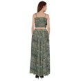 thumbnail image 4 of Bimba 2 Pcs Robe de Plage Aguichant pour Femmes Imprimée Smockée Crop Top & Longue Jupe Ensemble, 4 of 7