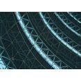 thumbnail image 1 of Ahgly Company Machine Washable Indoor Rectangle Transitional Night Black Area Rugs, 4' x 6', 1 of 7