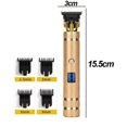 thumbnail image 2 of Hair Clippers for Men, Professional Hair Trimmer Gapped Cordless Rechargeable Edger with LED Display, 2 of 5