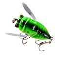thumbnail image 1 of Cicada Attrape-pêche Attractif pour Bar en Eau Douce Plastique Réaliste avec Hameçon Fort Appâts de Natation Réutilisables, 1 of 5