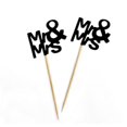 thumbnail image 3 of Darling Souvenir Wedding Cupcake Toppers Party Dessert Decorations - Pack Of 40, 3 of 3