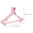 thumbnail image 2 of WRISTBIQUE 5pcs Multi Shirt Hanger Pink Thickened Plastic Windproof for Camping, 2 of 8