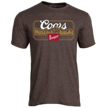 Coors Banquet Vintage Mountains T-Shirt-Large