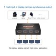 thumbnail image 3 of HDMI Splitter UHD 4K x 2K 3D HDMI-compatible Splitter 1X4 Video Splitter HDMI Cable Adapter, 3 of 5
