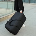 thumbnail image 1 of Foldable Wheel Bags Luggages Storage Bag with Wheels Large Capacity Carry On Luggage Carrier Expandable Trolley Suitcase, 1 of 5