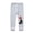 Grey, variant on Fleece Lined Leggings Girls Winter Baby Kids Girls Cat Print Thick Lined Warmth Fleece Long Pants Leggings