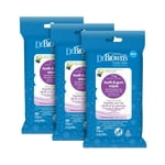Dr. Brown's Healthy Wipes Tooth and Gum Wipes - 90 Wipes