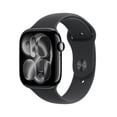 thumbnail image 1 of Apple Watch Series 11 GPS 46mm Jet Black Aluminium Case with Black Sport Band - S/M, 1 of 5